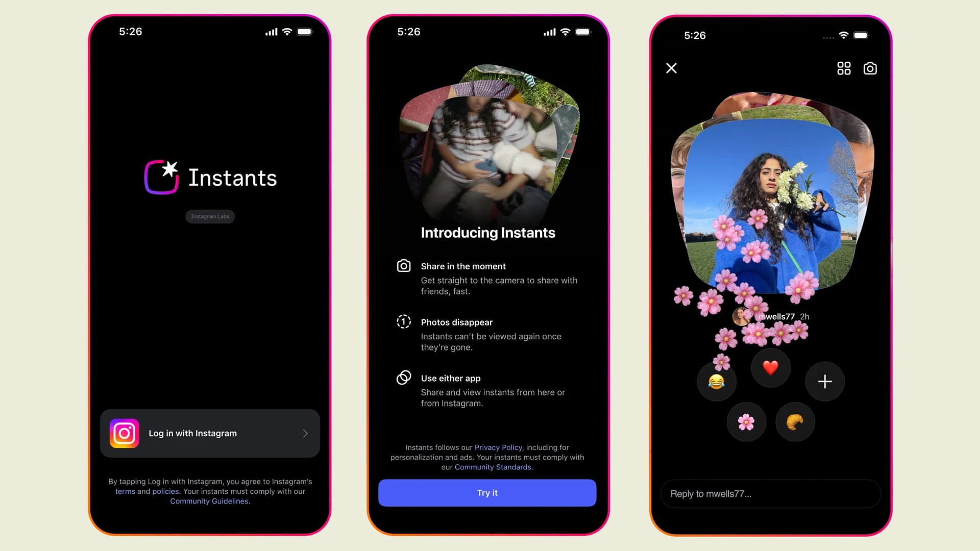 Instagram's New 'Instants' Feature Signals Shift in Social Media Strategy