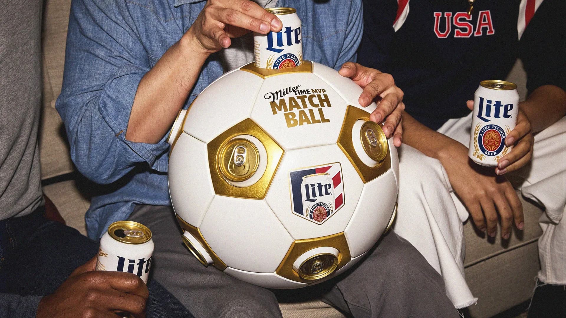 Miller Lite's Soccer Ball Beer Holder Scores Big on Social Media