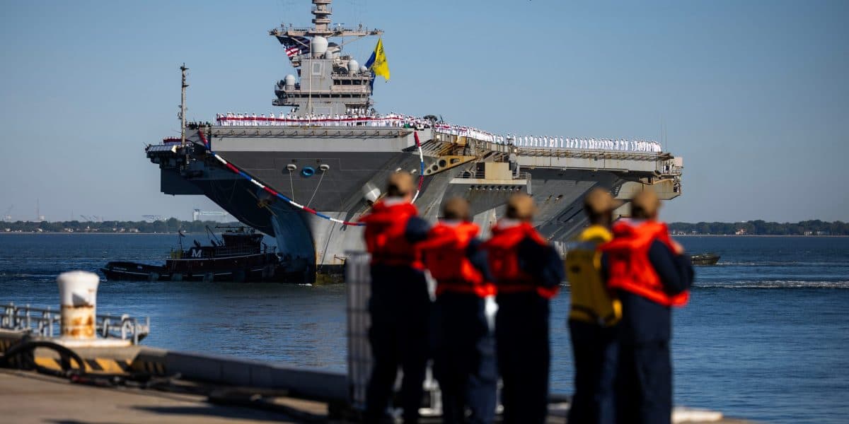 Navy's Largest Carrier Completes Record Deployment Supporting Global Operations