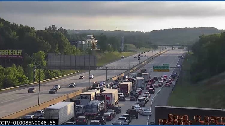 I-85 North Reopens After Sunday Morning Crash Investigation