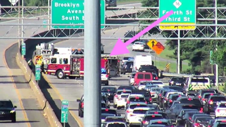 I-277 Closure Near Uptown Creates Major Traffic Disruption