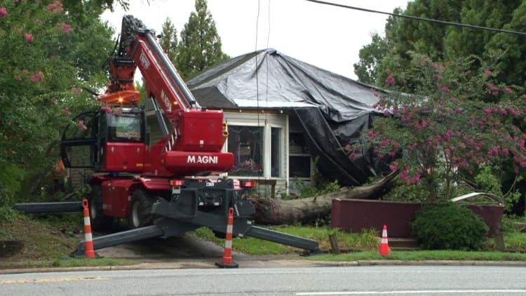 Charlotte Storm Damage Forces Local Businesses to Close