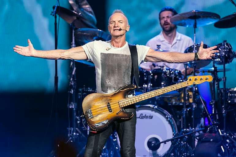 Sting's Truliant Amphitheater Performance Draws Charlotte Crowds