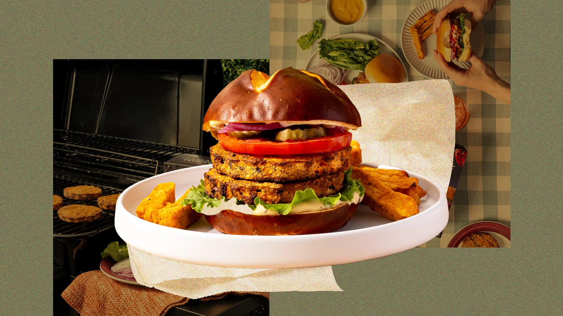 Simple Veggie Burgers Outpace Plant-Based Giants in Market Shift