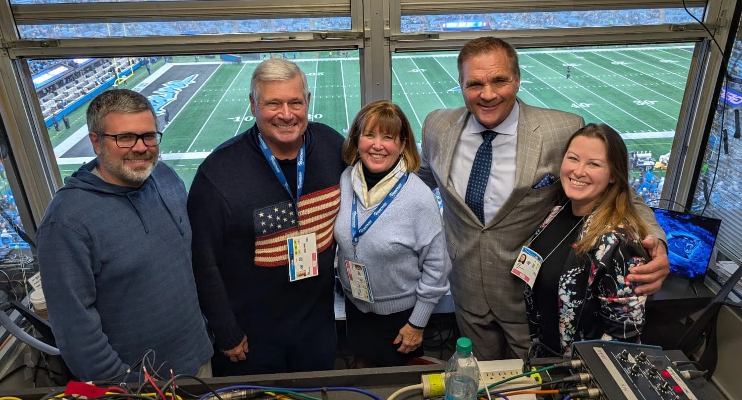 Panthers' Original Radio Voice Finds Humor in Rejection