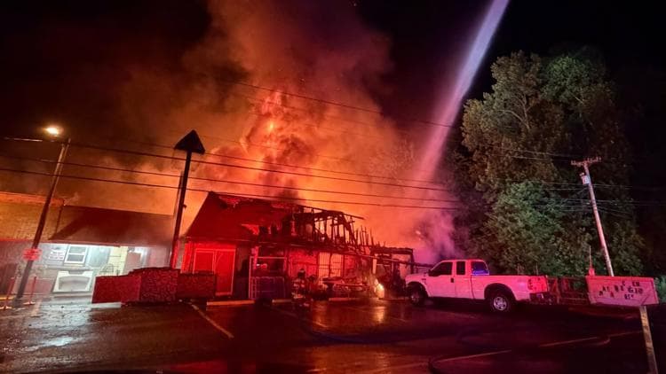 Major Fire Disrupts Mobile Home Supply Operations in Burke County