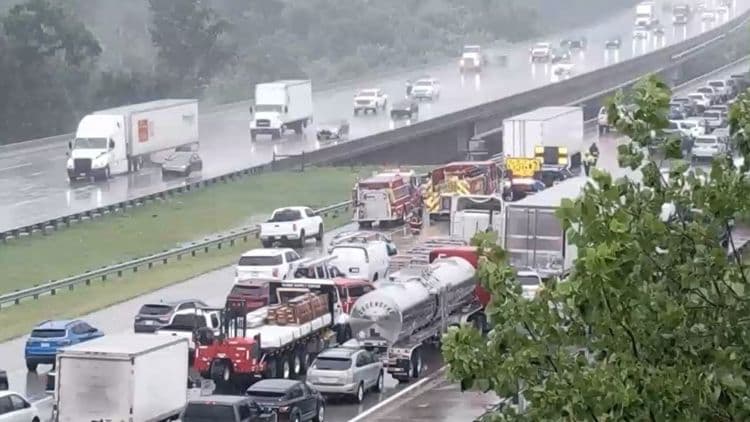 I-85 South Reopens After Tractor-Trailer Crash in Rowan County