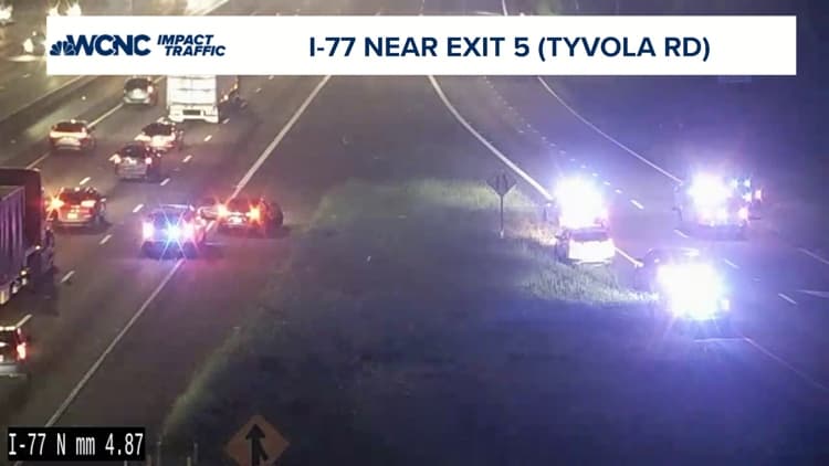 I-77 Traffic Alert: Lane Closure Near Tyvola Road Impacts Commuters