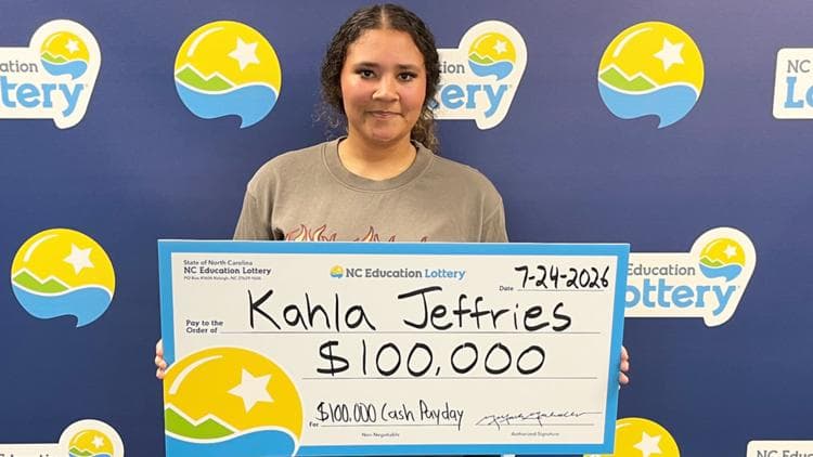 Gastonia Resident Wins $100K on First Lottery Ticket