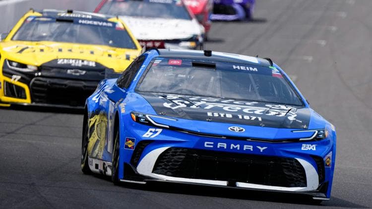 Rising Star Heim Captures Brickyard 400 in Historic Performance